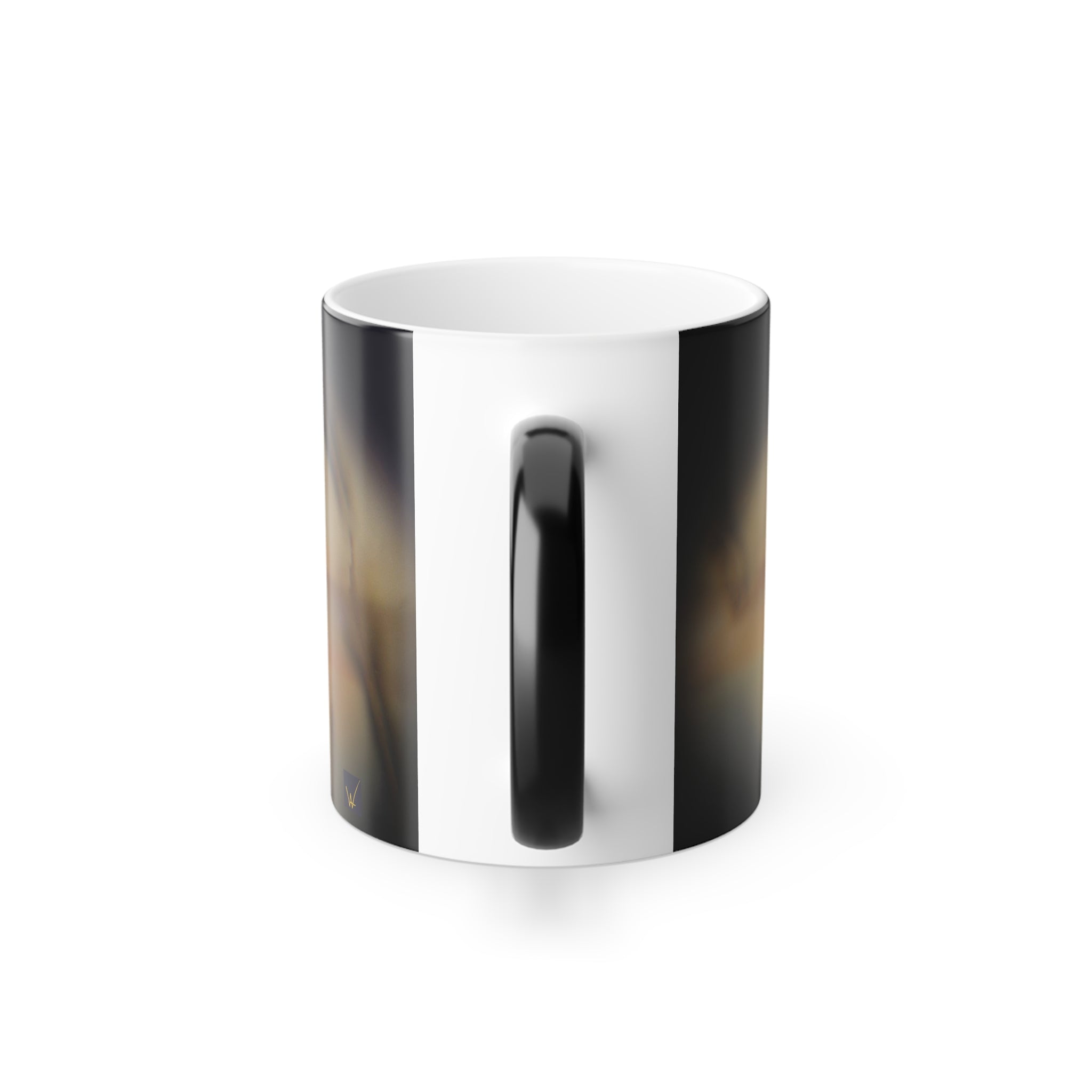 Color Changing Mug, 11oz, Yellow/Black