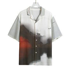 All-Over Print Men's Hawaiian Rayon Shirt Islands