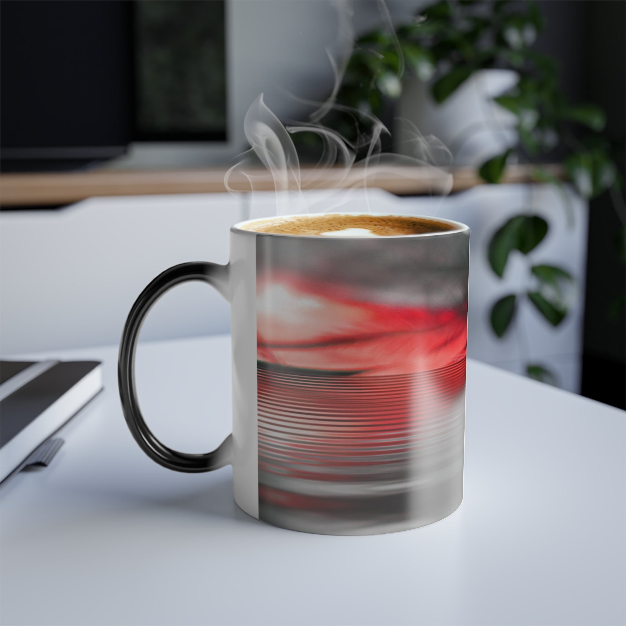 Red Color Changing Mug