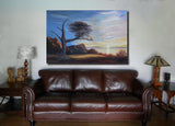 Canvas Print Italian Sunset