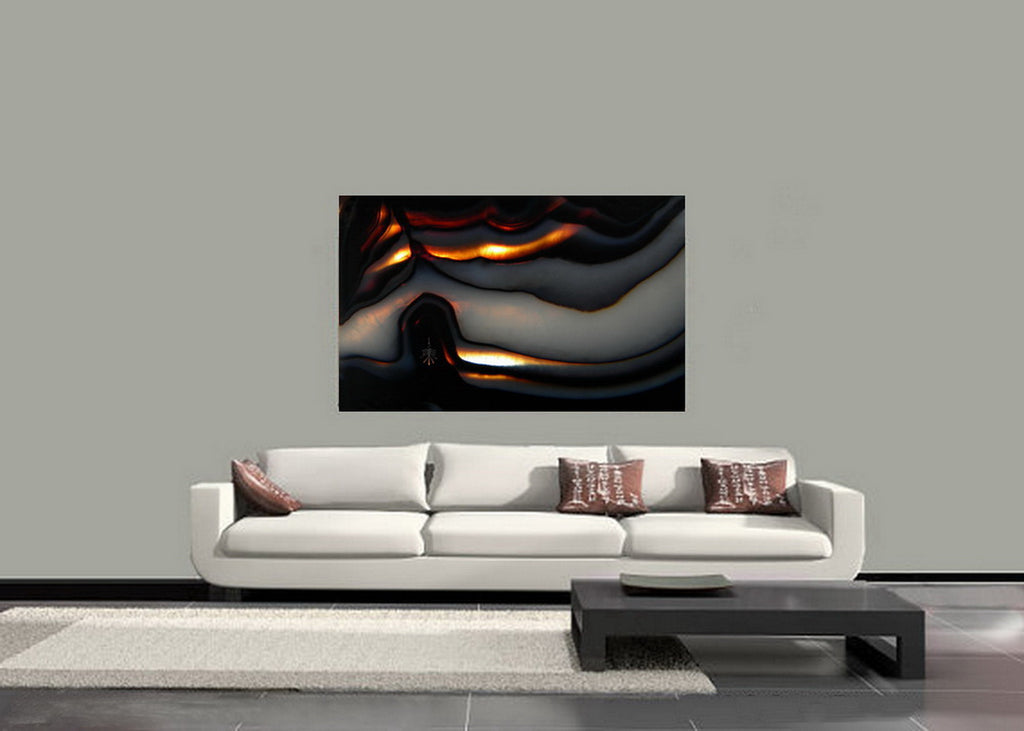 Inca City Microphotography Canvas Print | The Micro-Art Gallery