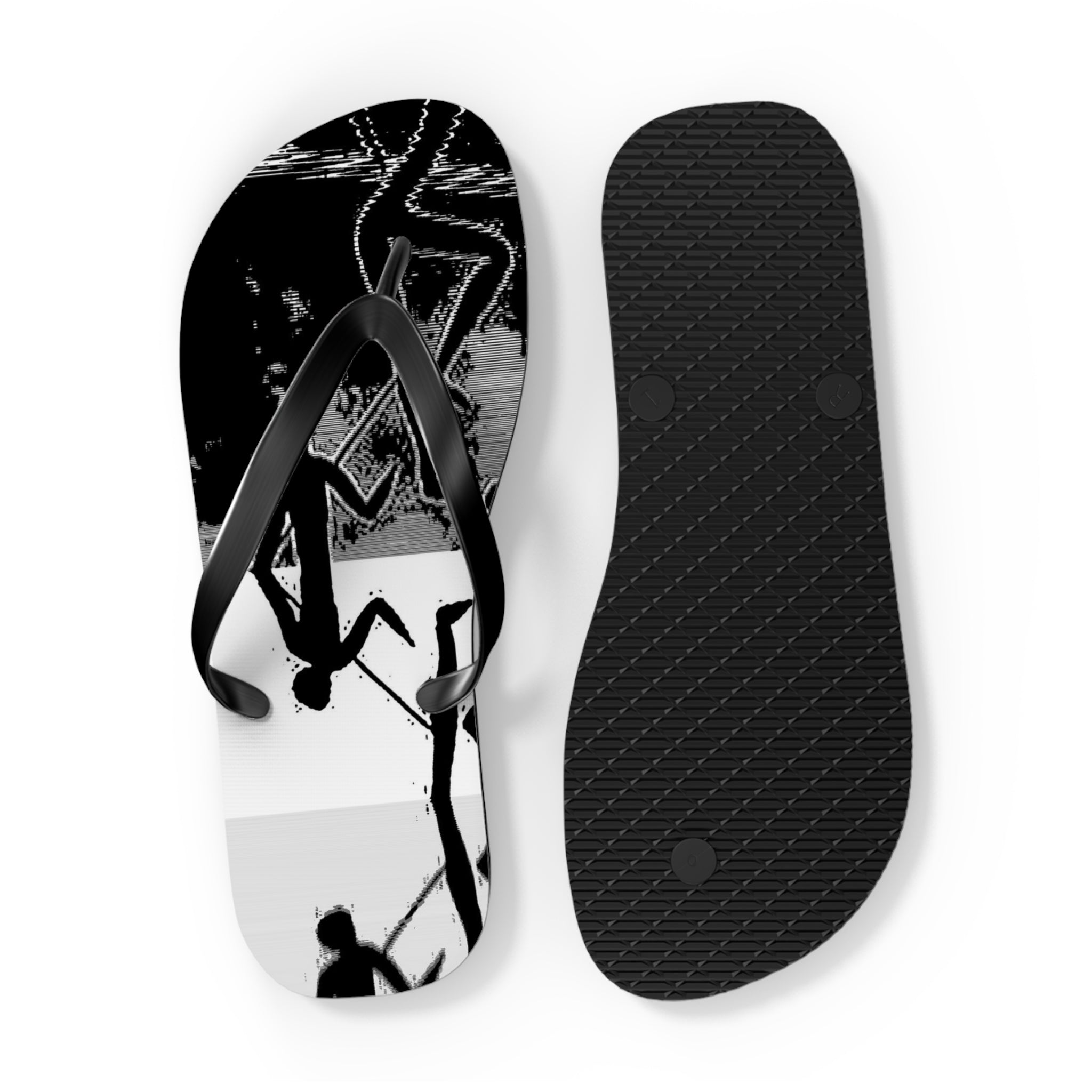 Flip Flops Black & White 