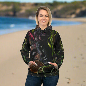 Original Artwork Hoodie Green/Black/Red