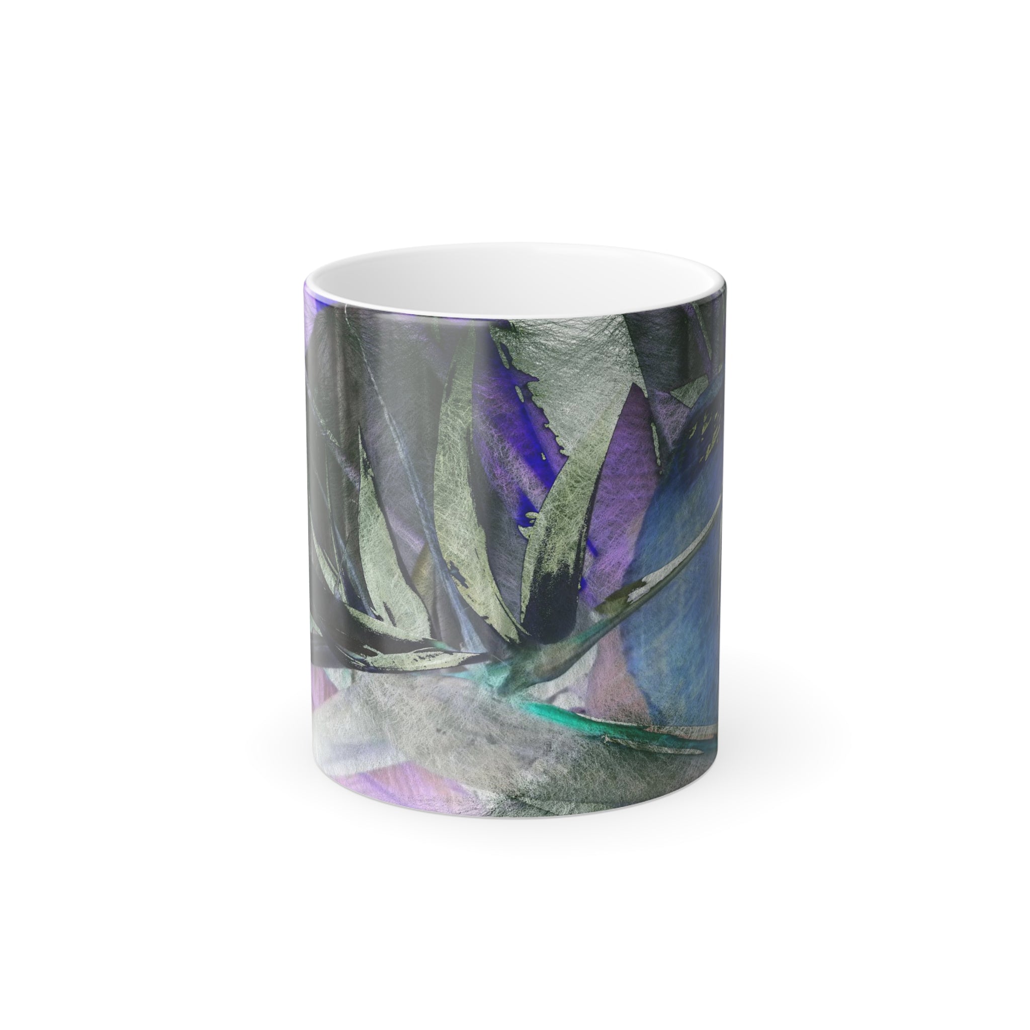 Blue Fantasy Color Changing Mug 11oz — Artist Original Art, Free Shipping