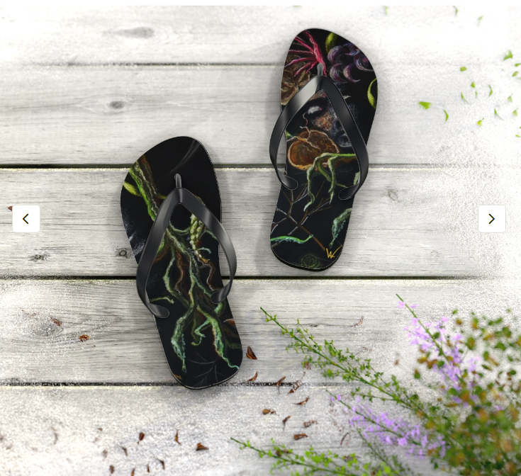 Colorful Flip Flops