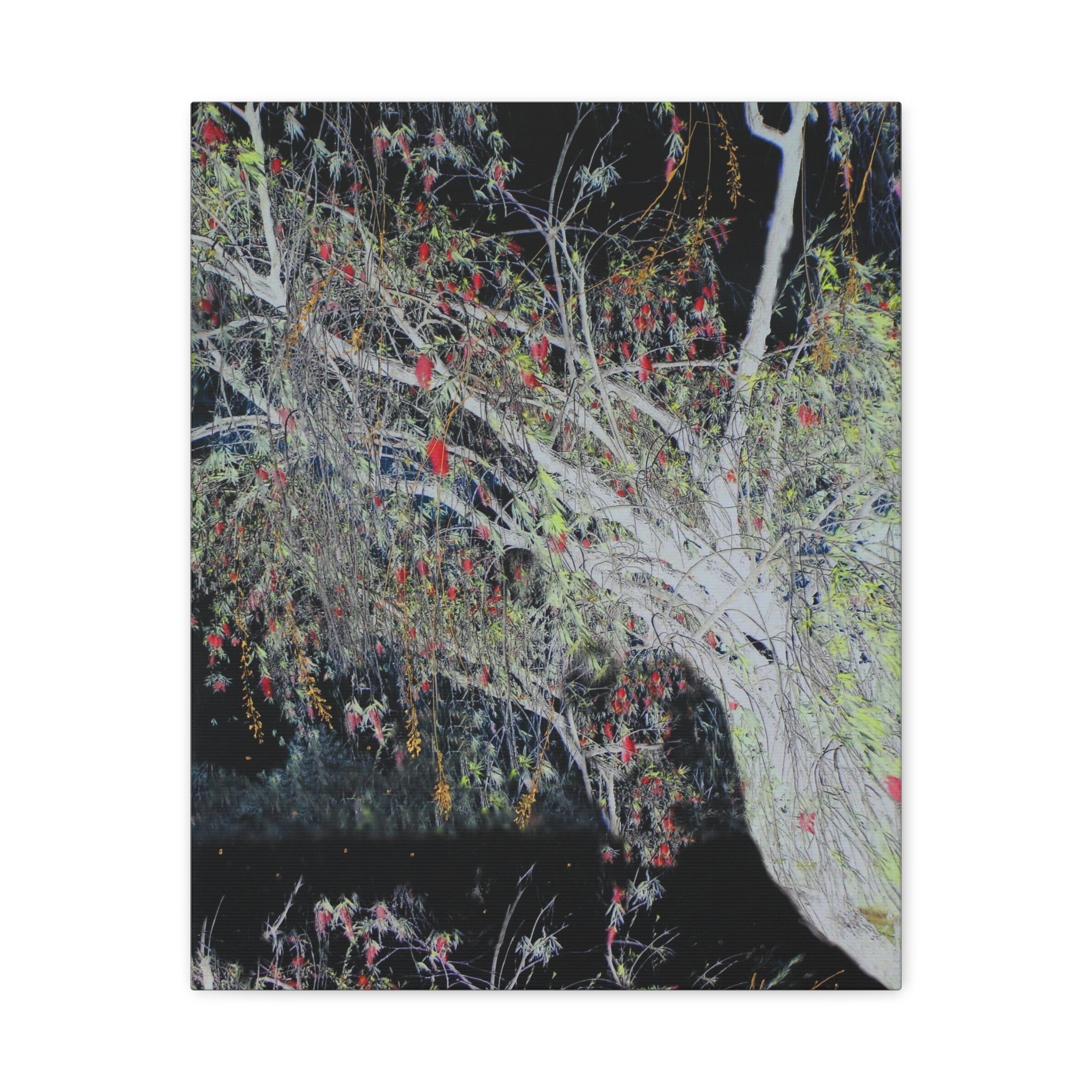 Silent Serenade — Mixed Media Canvas Print