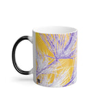 Color Changing Mug, 11oz, Yellow/Palm