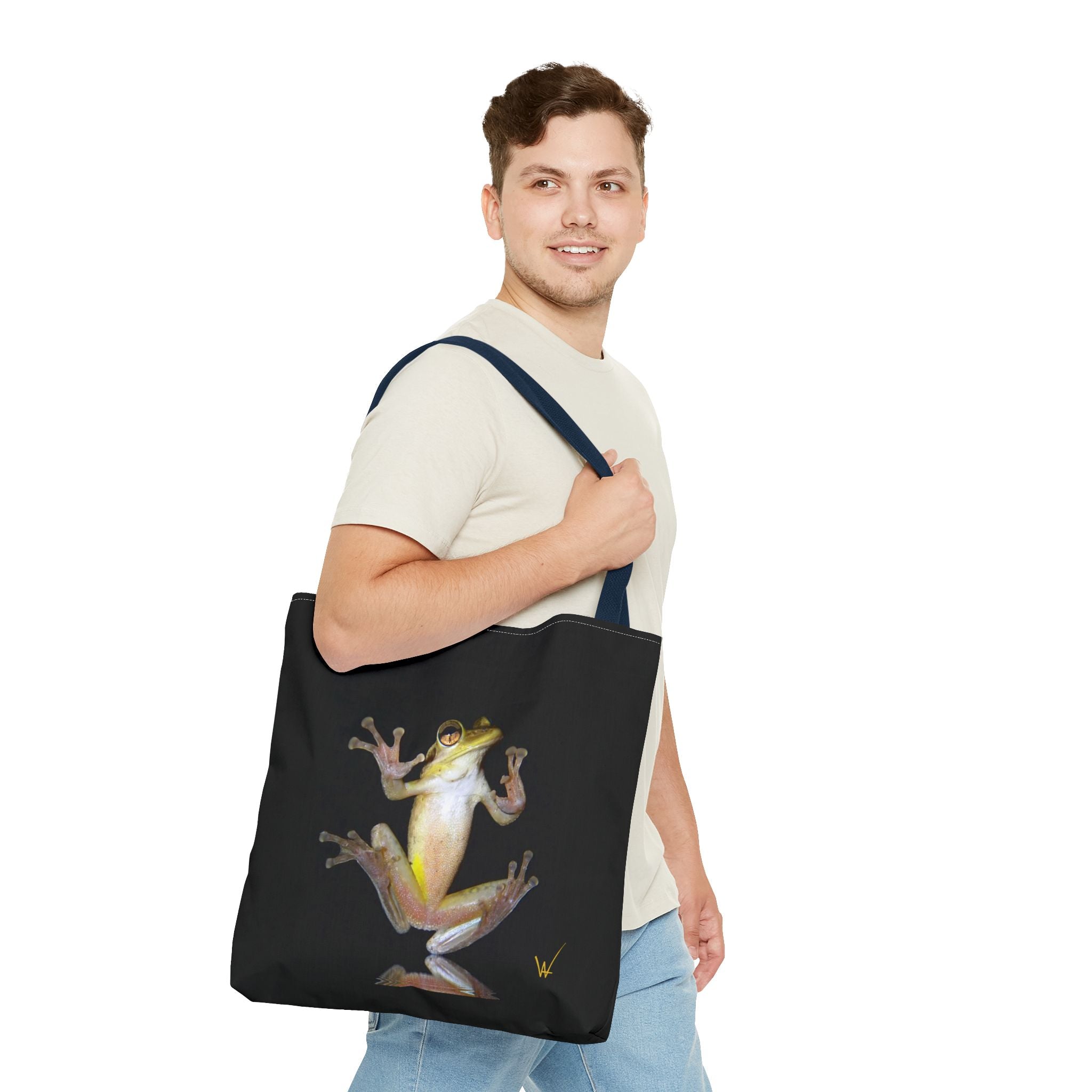 Frog Art Tote Bag