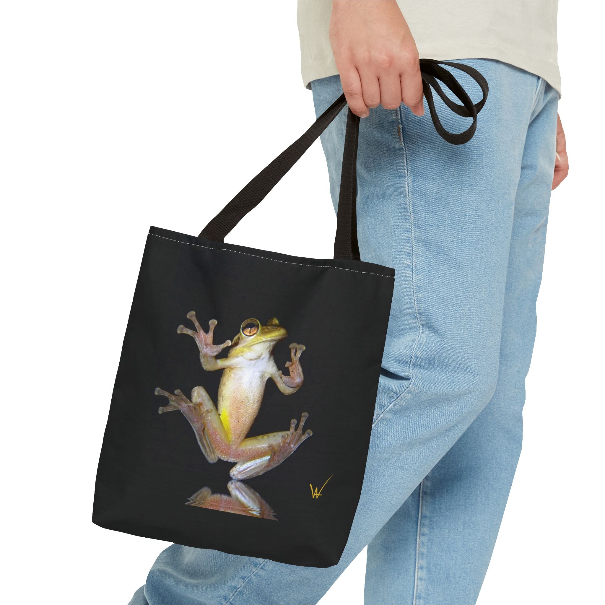 Frog Art Tote Bag