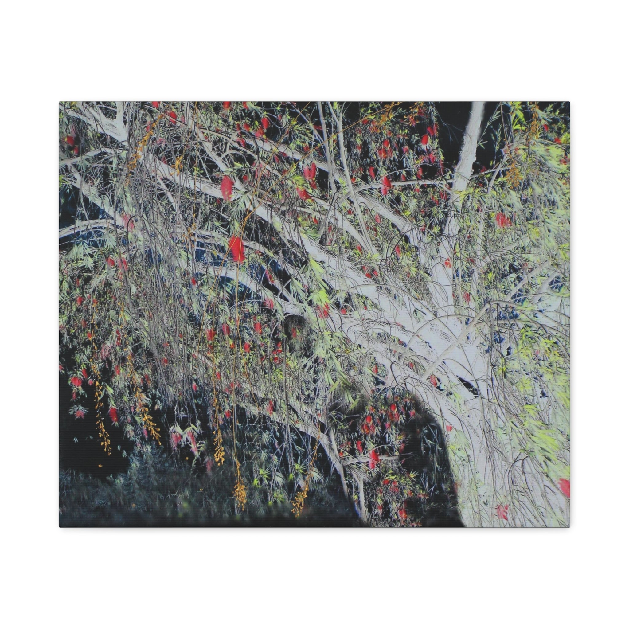 Silent Serenade — Mixed Media Canvas Print