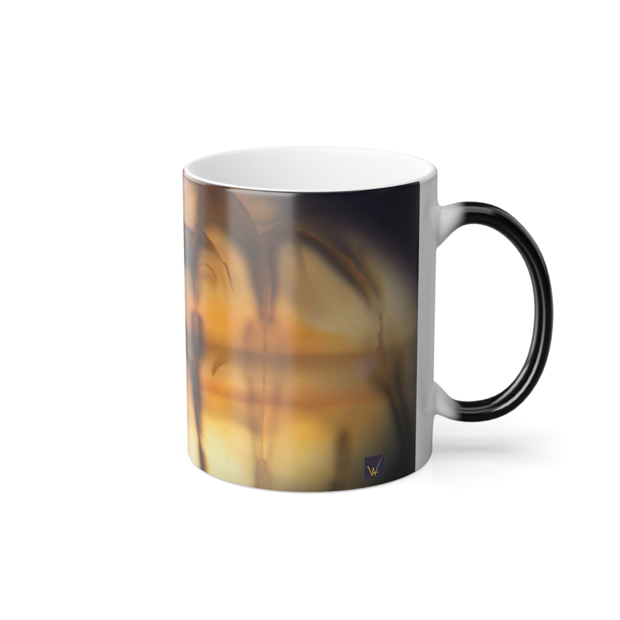 Color Changing Mug, 11oz, Yellow/Black
