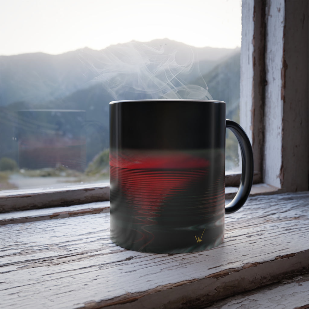 Red Color Changing Mug