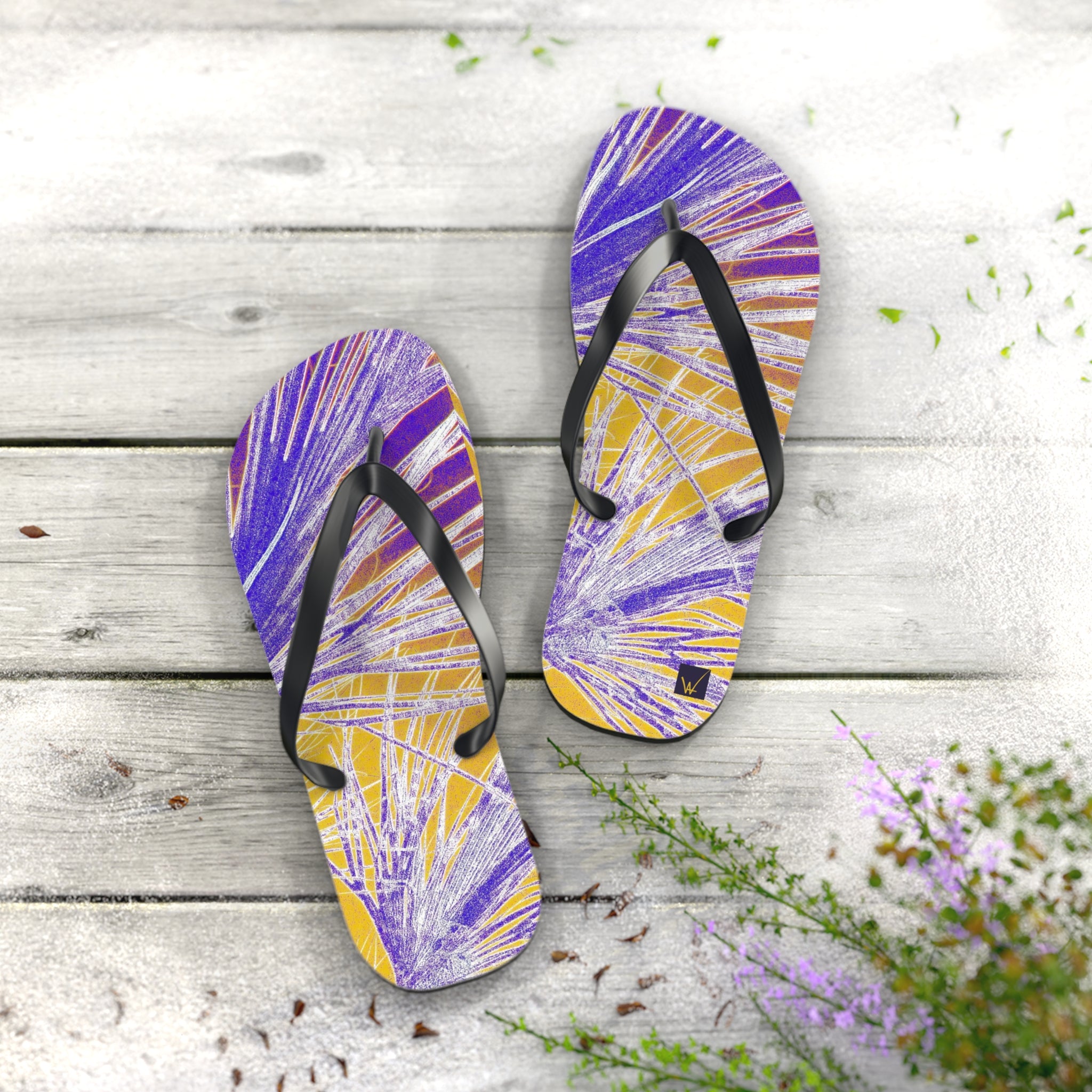 Artwork Flip Flops