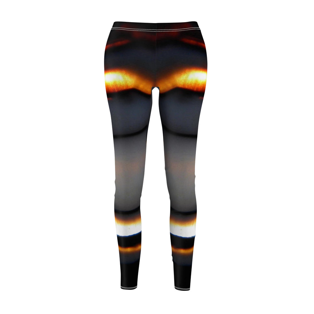 Leggings with a gradient design on a white background