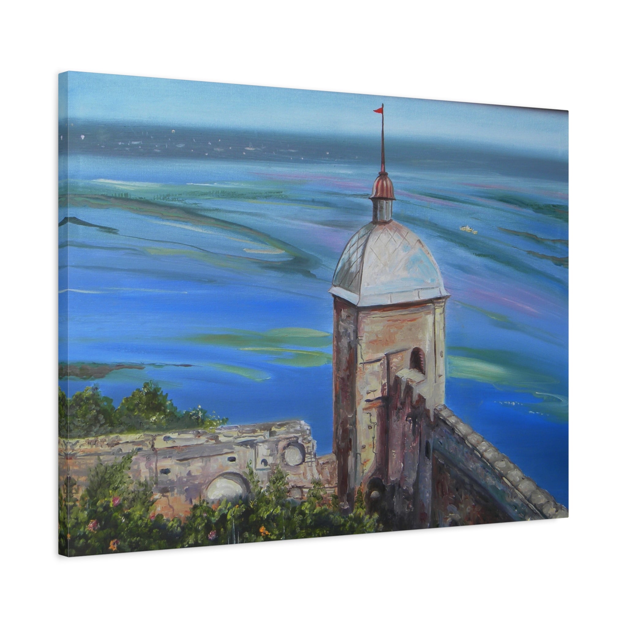 Ukrainian Landscape, Oil  — Canvas Print