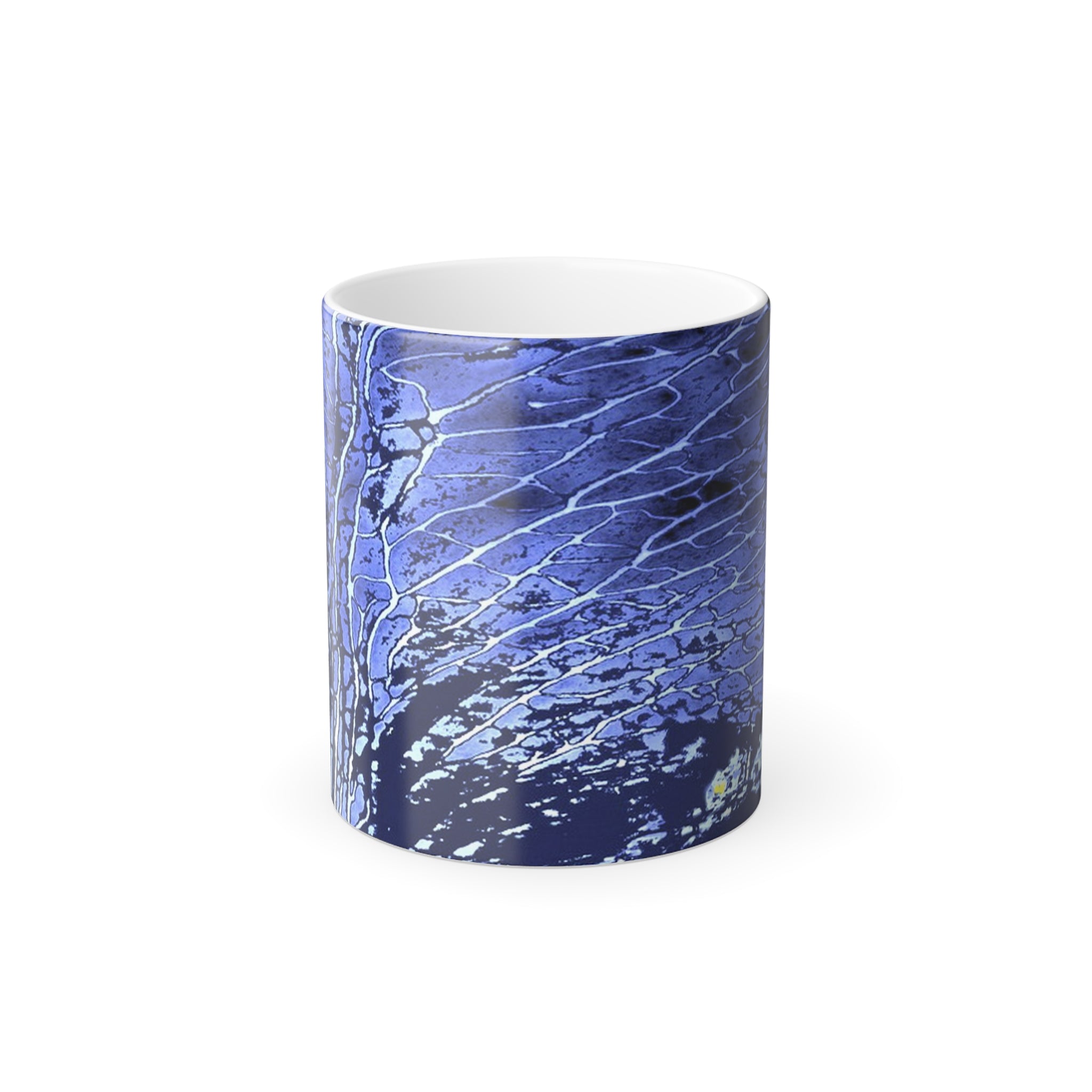Blue Ocean Color Changing Mug 11oz — Artist Original Art, Free Shipping