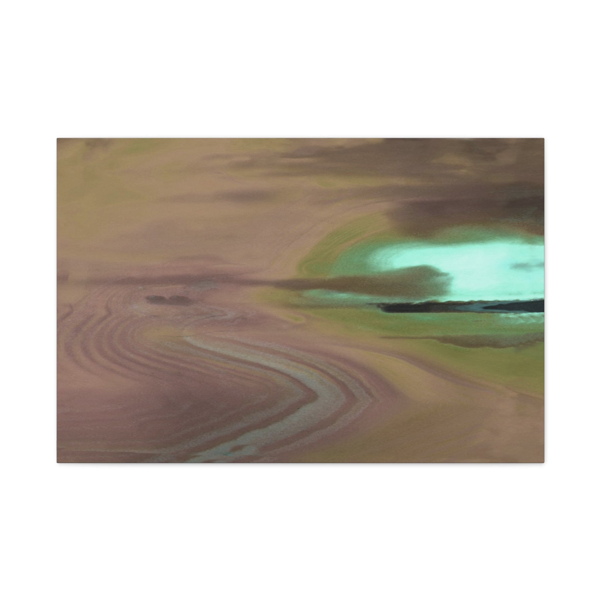 Quiet Waters Microphotography Canvas Print | The Micro-Art Gallery