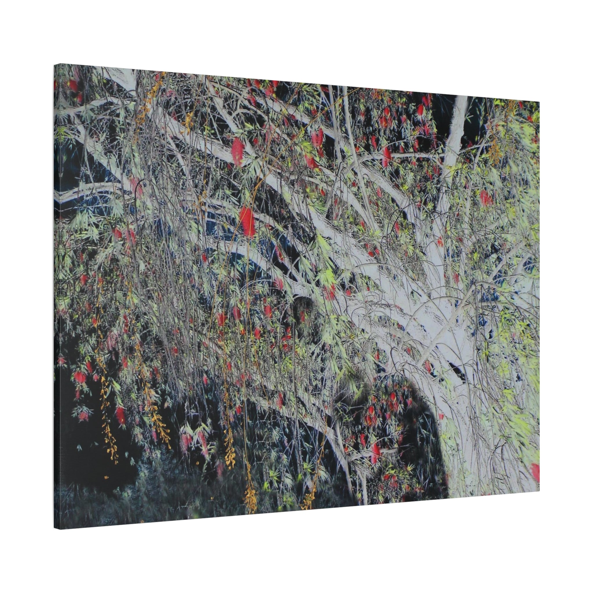 Silent Serenade — Mixed Media Canvas Print