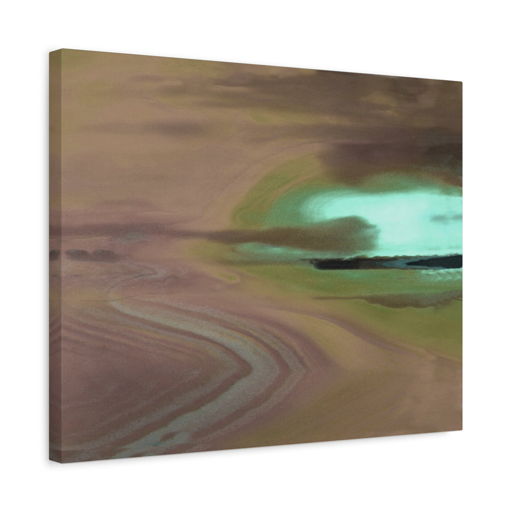 Quiet Waters Microphotography Canvas Print | The Micro-Art Gallery