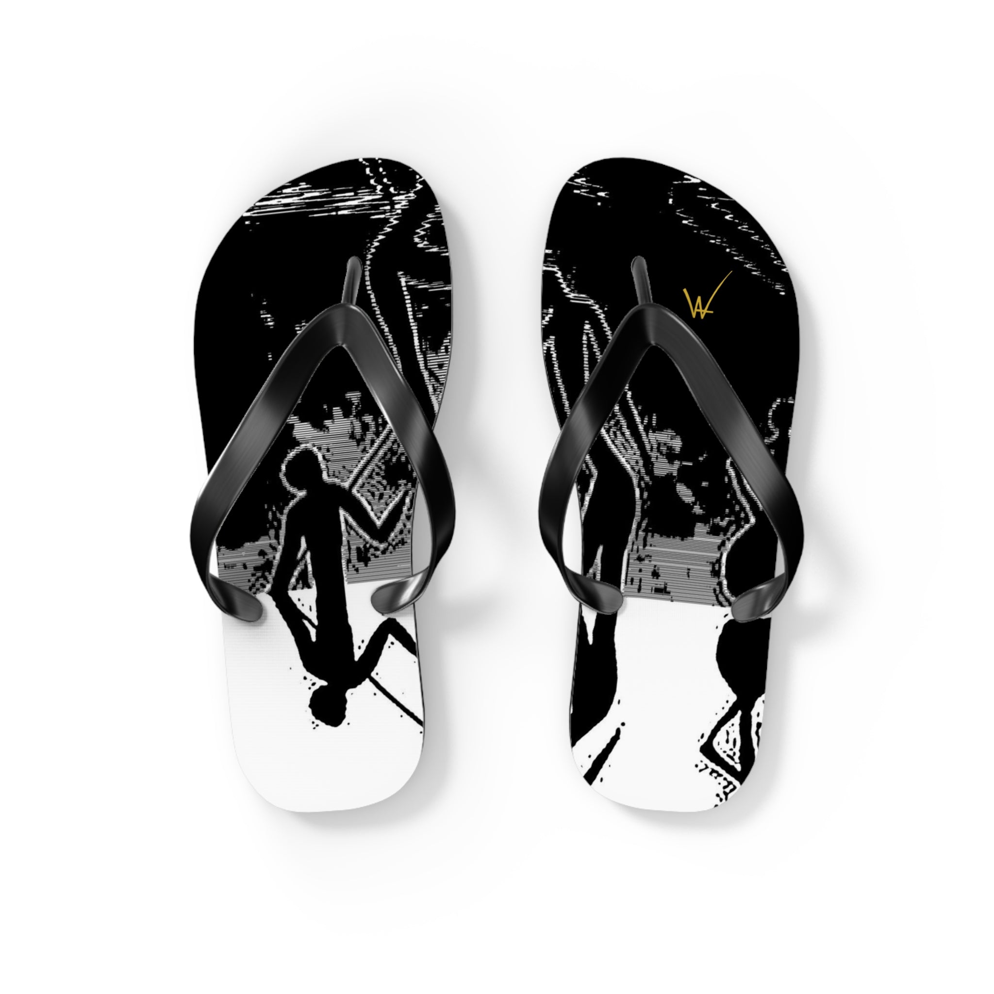 Flip Flops Black & White 