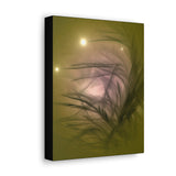 "Melody" - Wall Art Canvas Print Green/Yellow