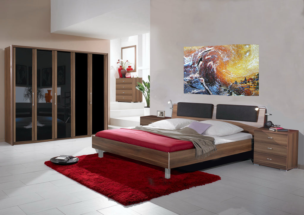 Abstract Ocean Wave Canvas Print