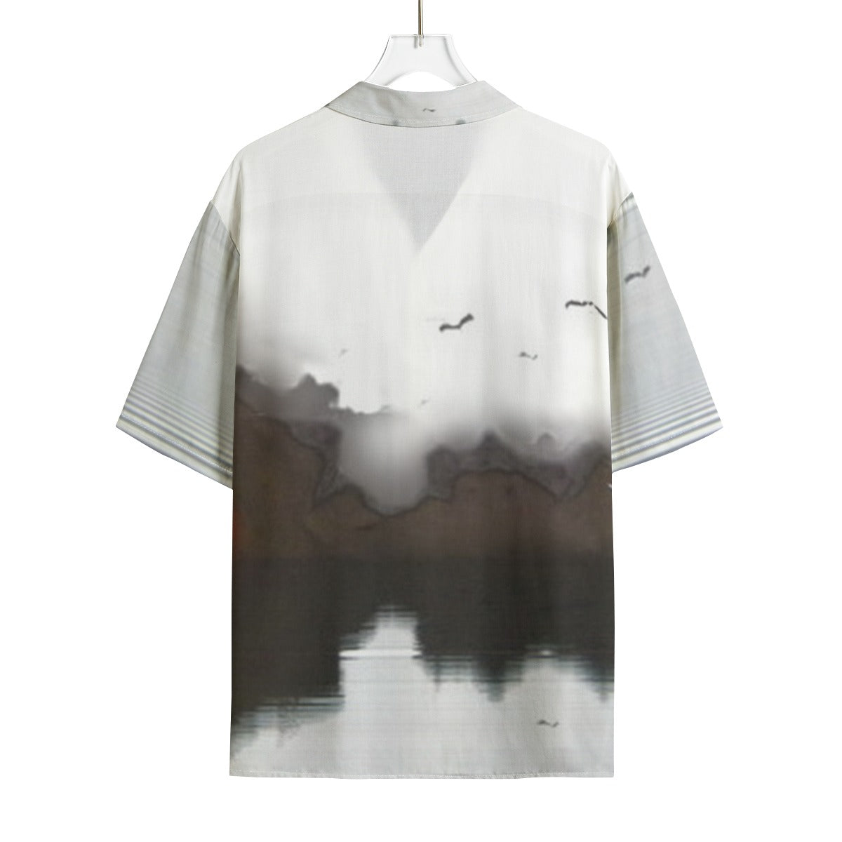 All-Over Print Men's Hawaiian Rayon Shirt Islands