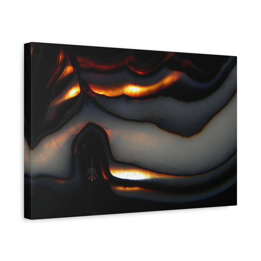 Inca City Microphotography Canvas Print | The Micro-Art Gallery