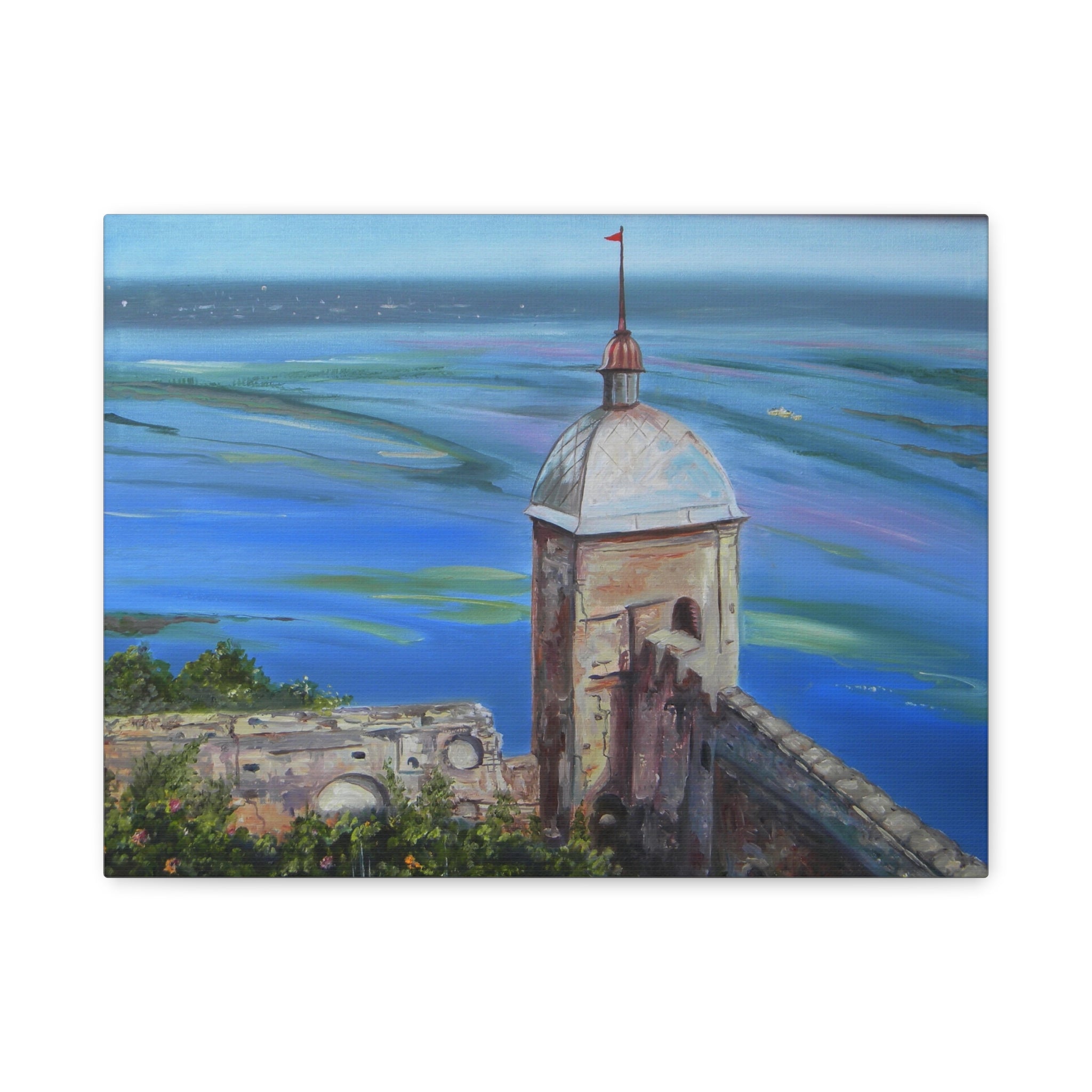 Ukrainian Landscape, Oil  — Canvas Print
