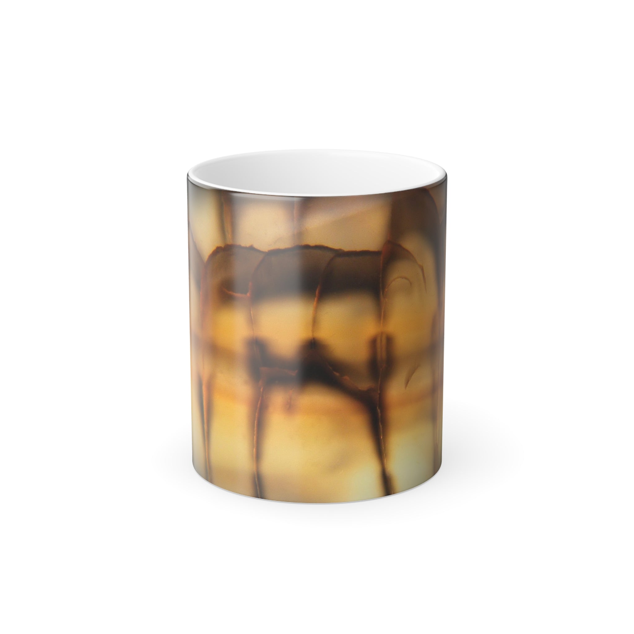 Color Changing Mug, 11oz, Yellow/Black