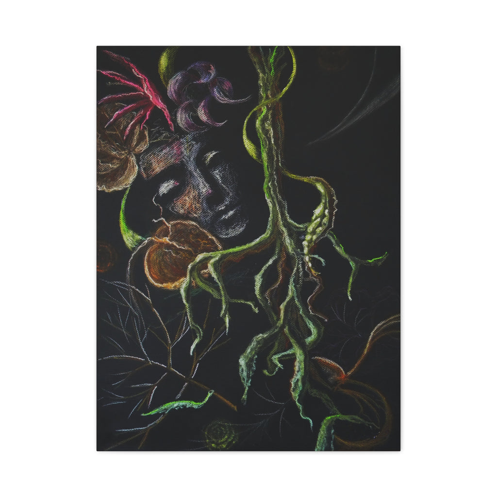 Dreams — Pastel Drawing Canvas Print