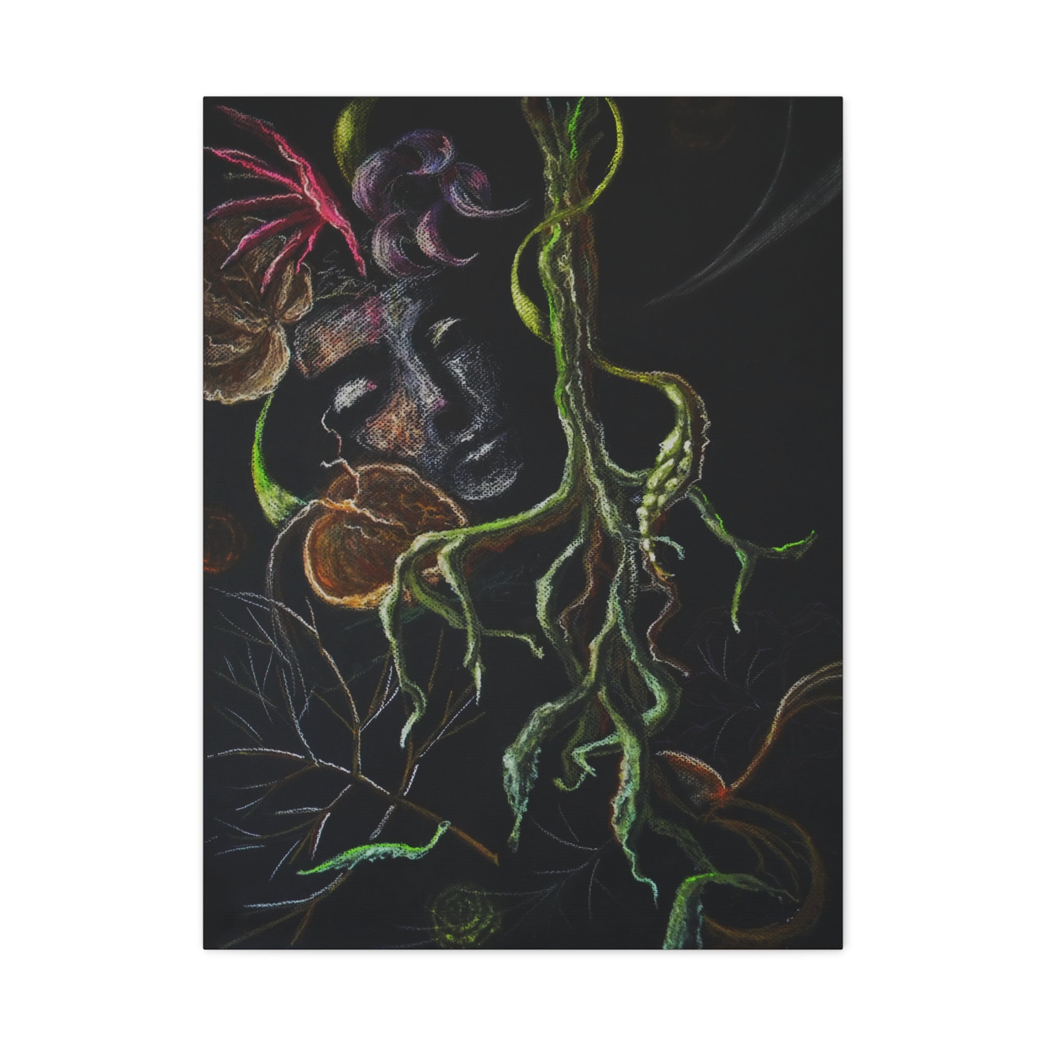 Dreams — Pastel Drawing Canvas Print