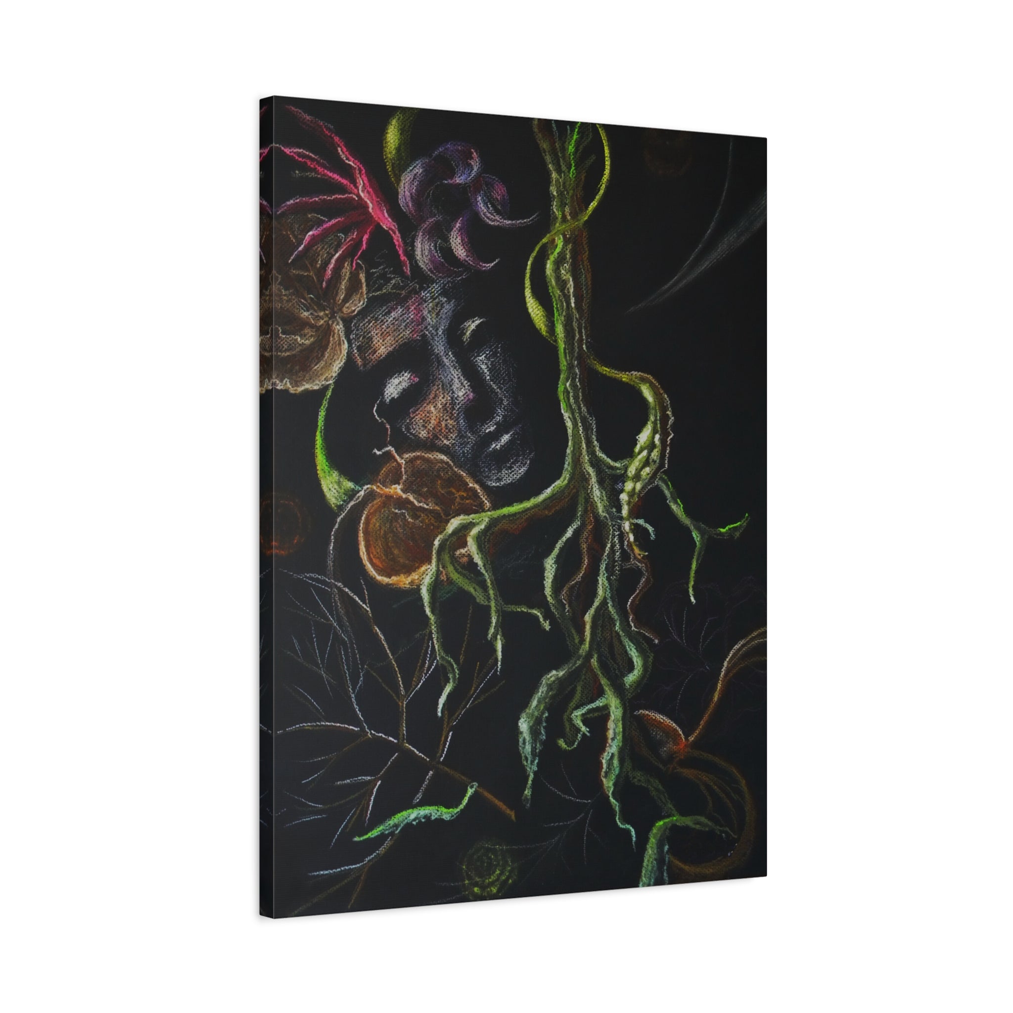 Dreams — Pastel Drawing Canvas Print