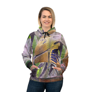 Original Artwork Hoodie, Green/Yellow