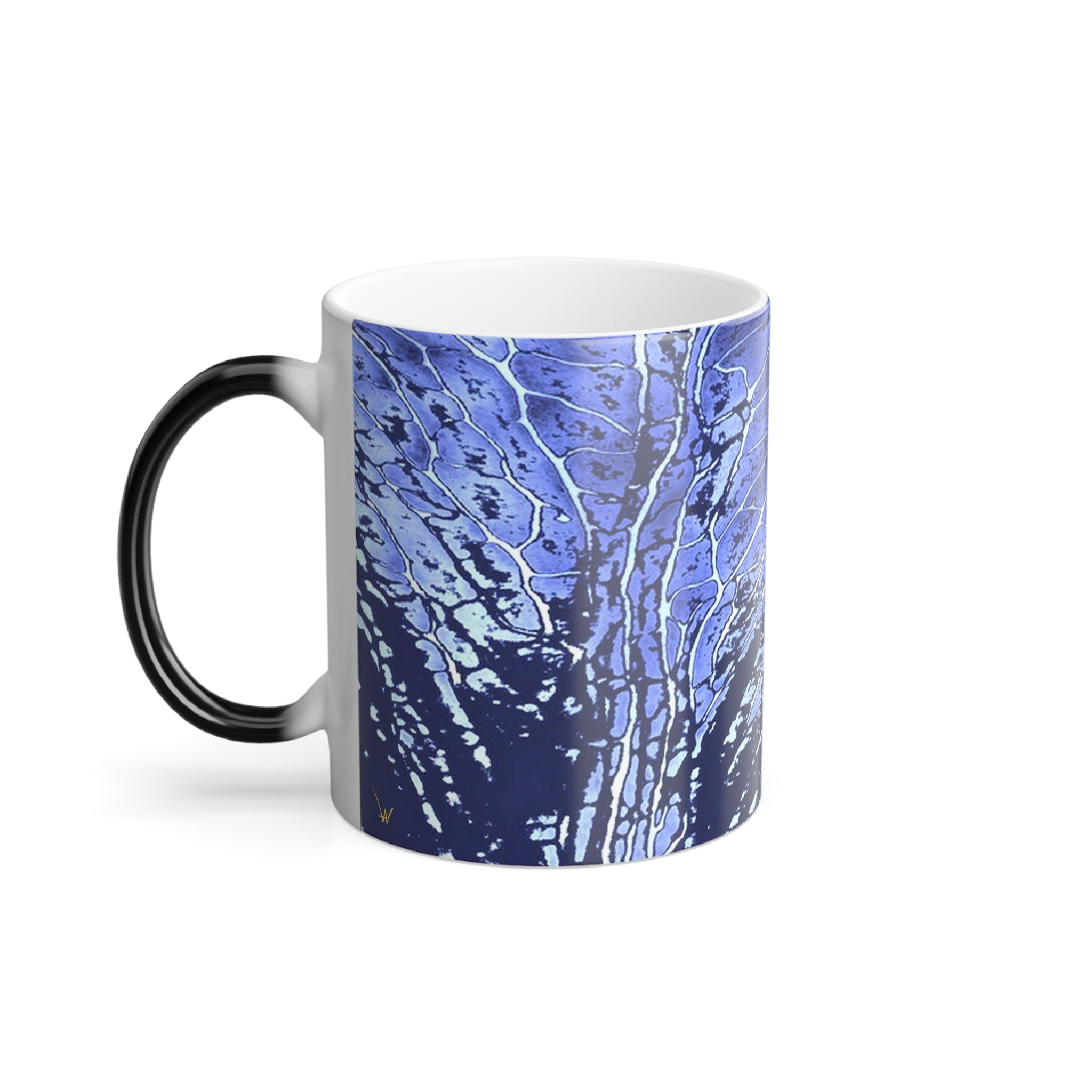 Blue Ocean Color Changing Mug 11oz — Artist Original Art, Free Shipping