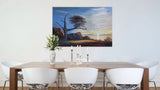 Canvas Print Italian Sunset