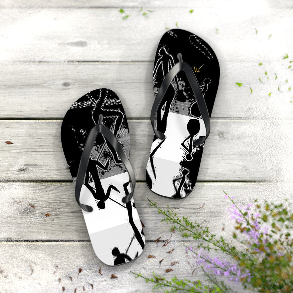 Flip Flops Black & White 