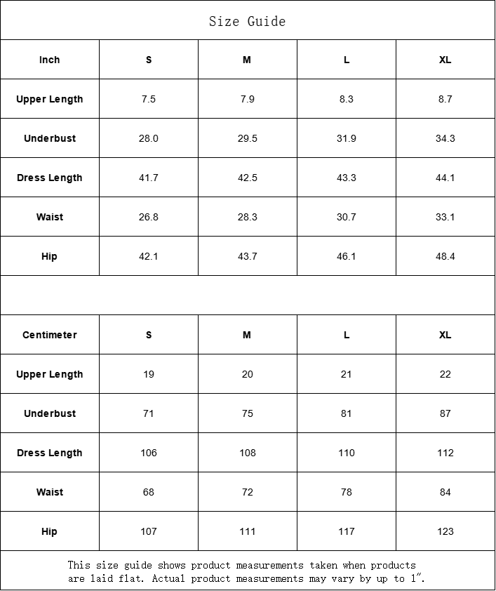 size guide