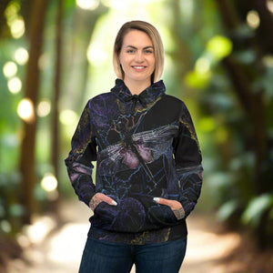 Original Artwork Hoodie Black/Dragonfly