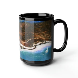 Mug Black/Blue/Braun