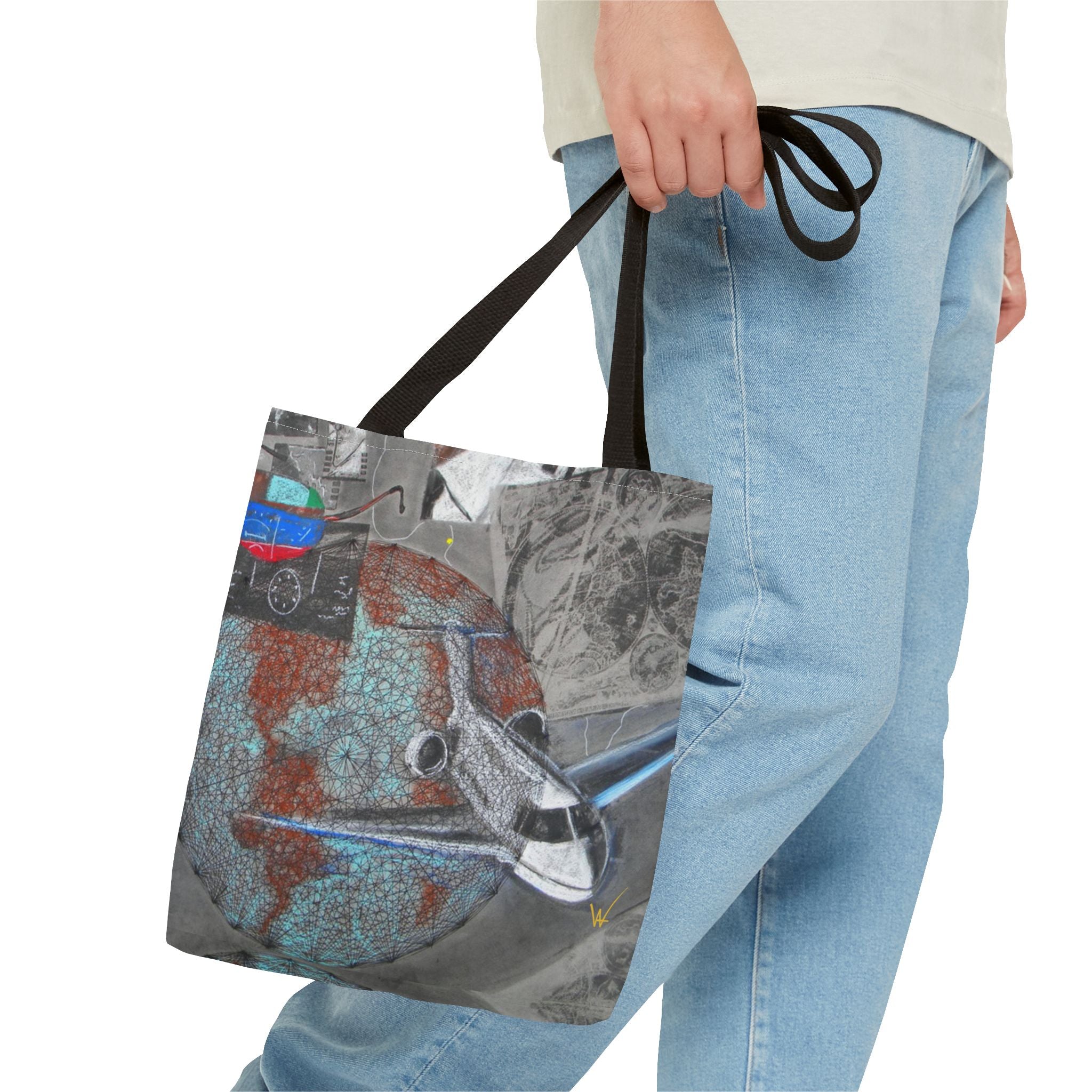 Aviation World Tote Bag