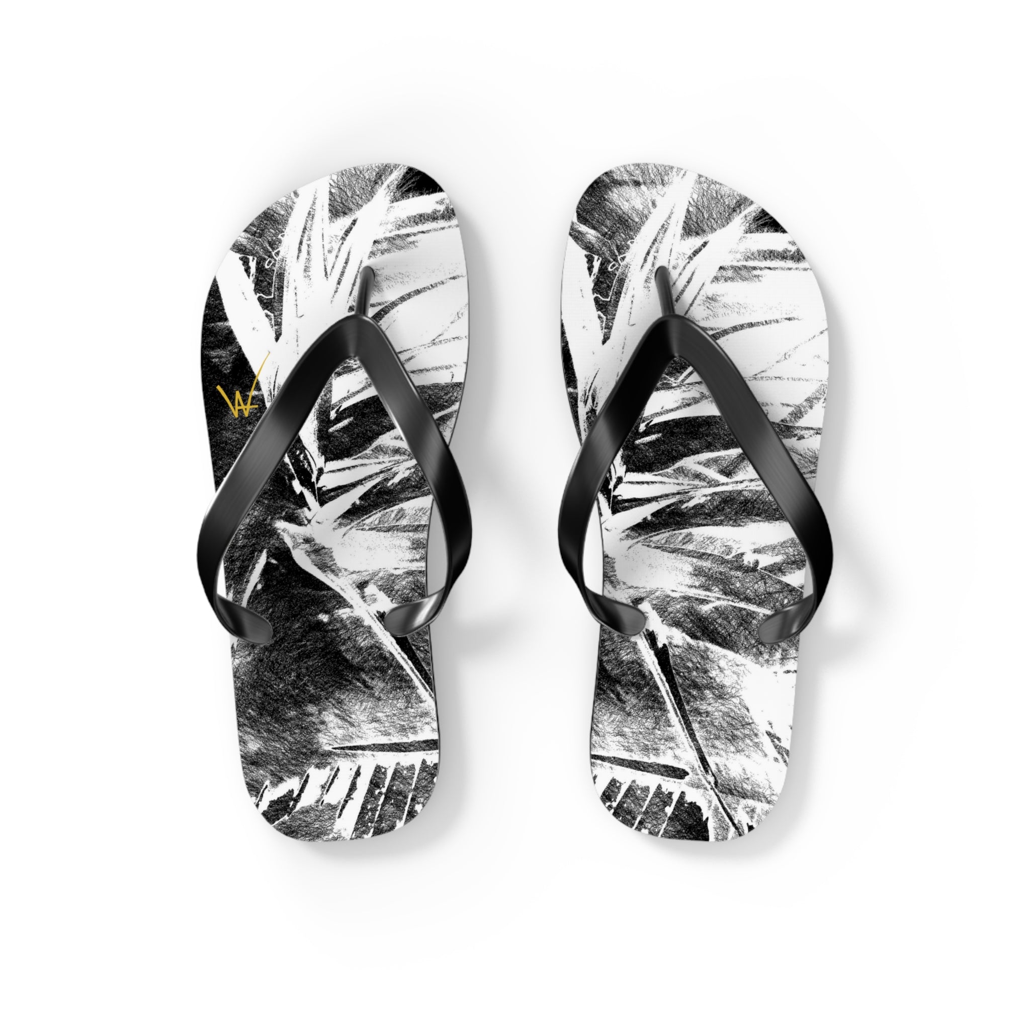 Flip Flops Black & White 