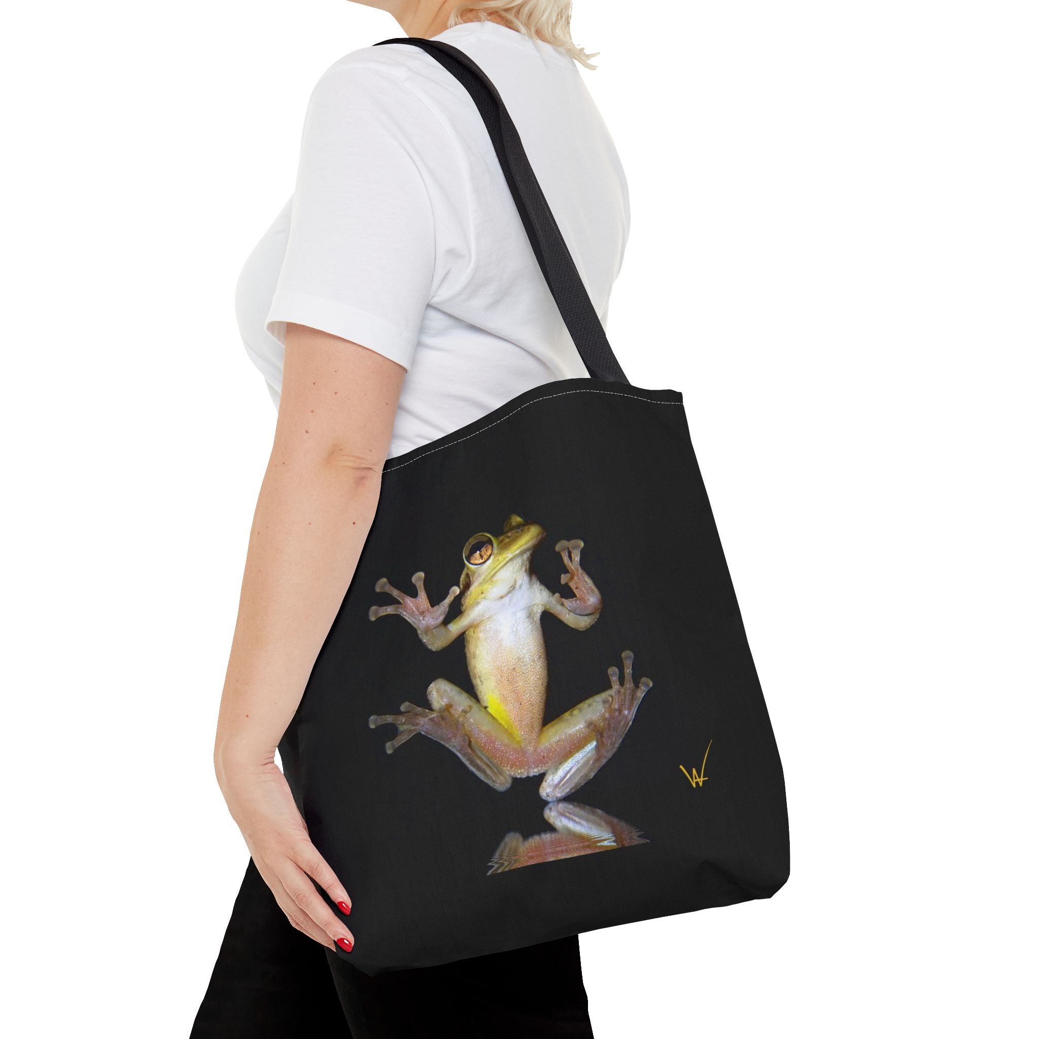 Frog Art Tote Bag