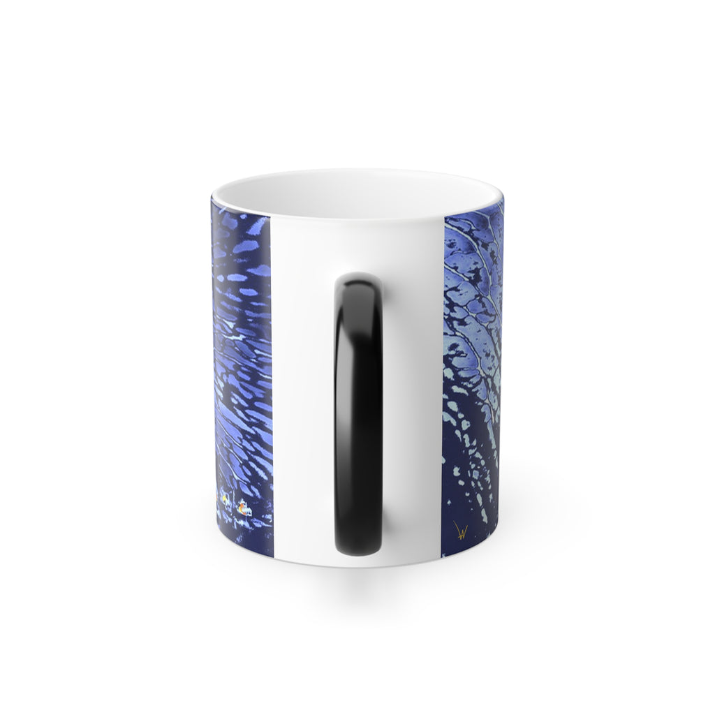Color Changing Mug, 11oz Blue 