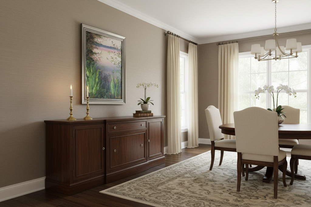 A Moment of Calm — Dining Room