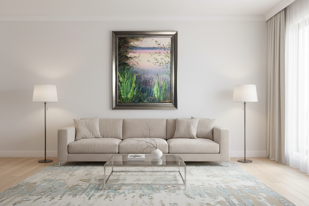 A Moment of Calm — Living Room