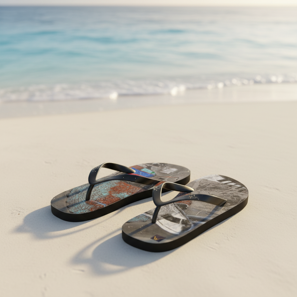 Airplane Flip Flops