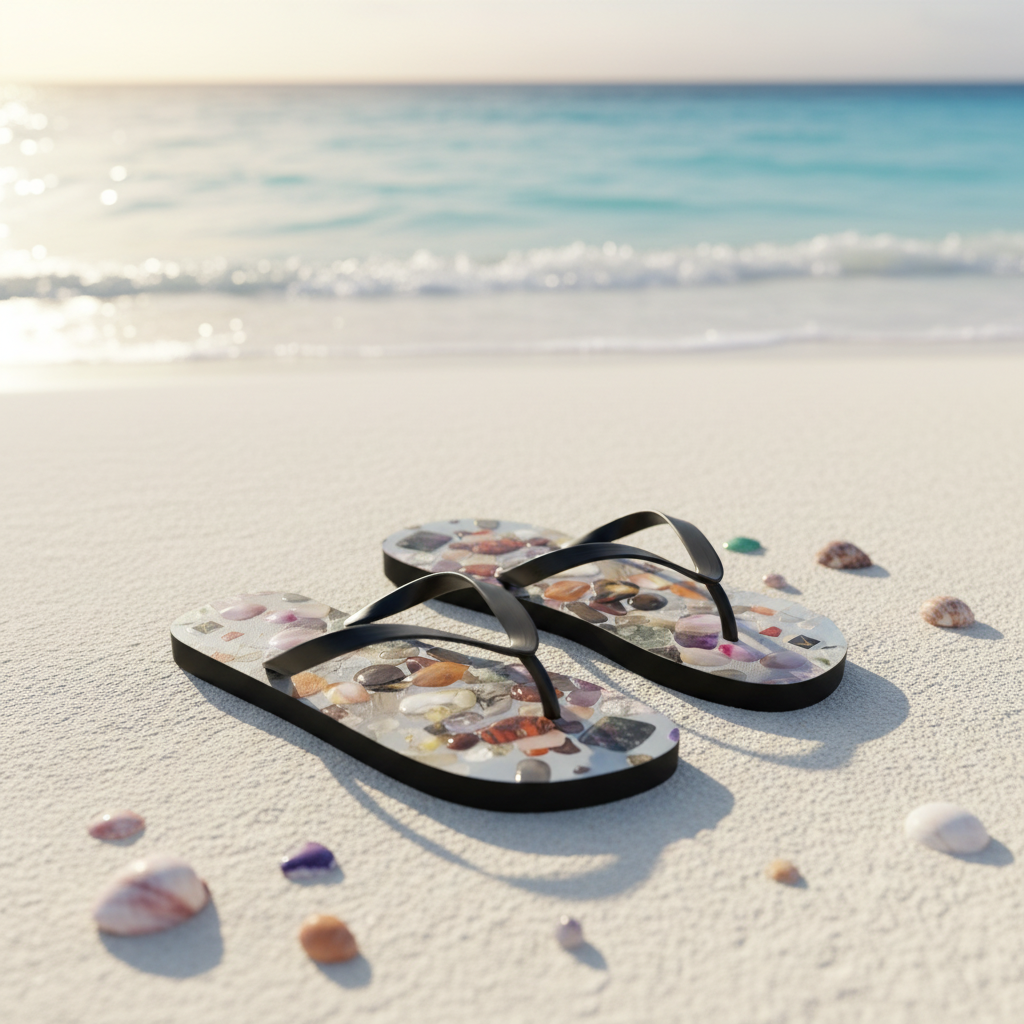 Colorful Flip Flops