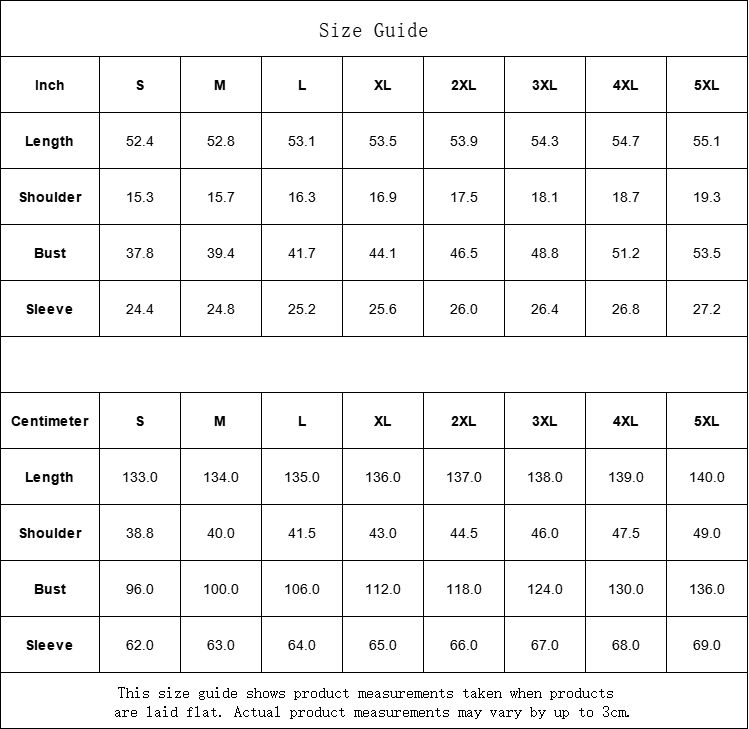size guide