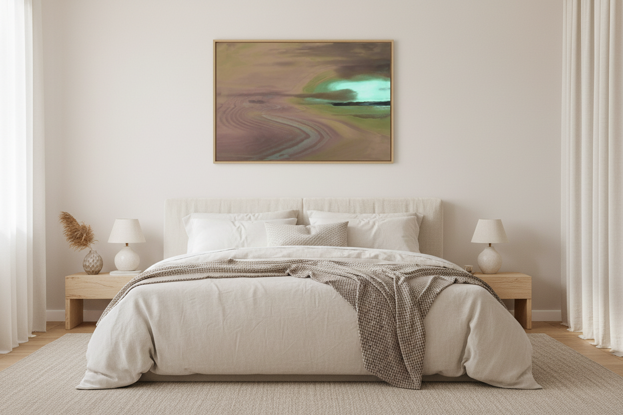 Quiet Waters Microphotography Canvas Print | The Micro-Art Gallery